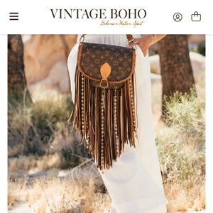 Vintage Boho LV Bag